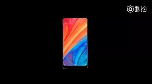 小米MIX 2S主题广告正式发布，正面亮屏照惊艳曝光